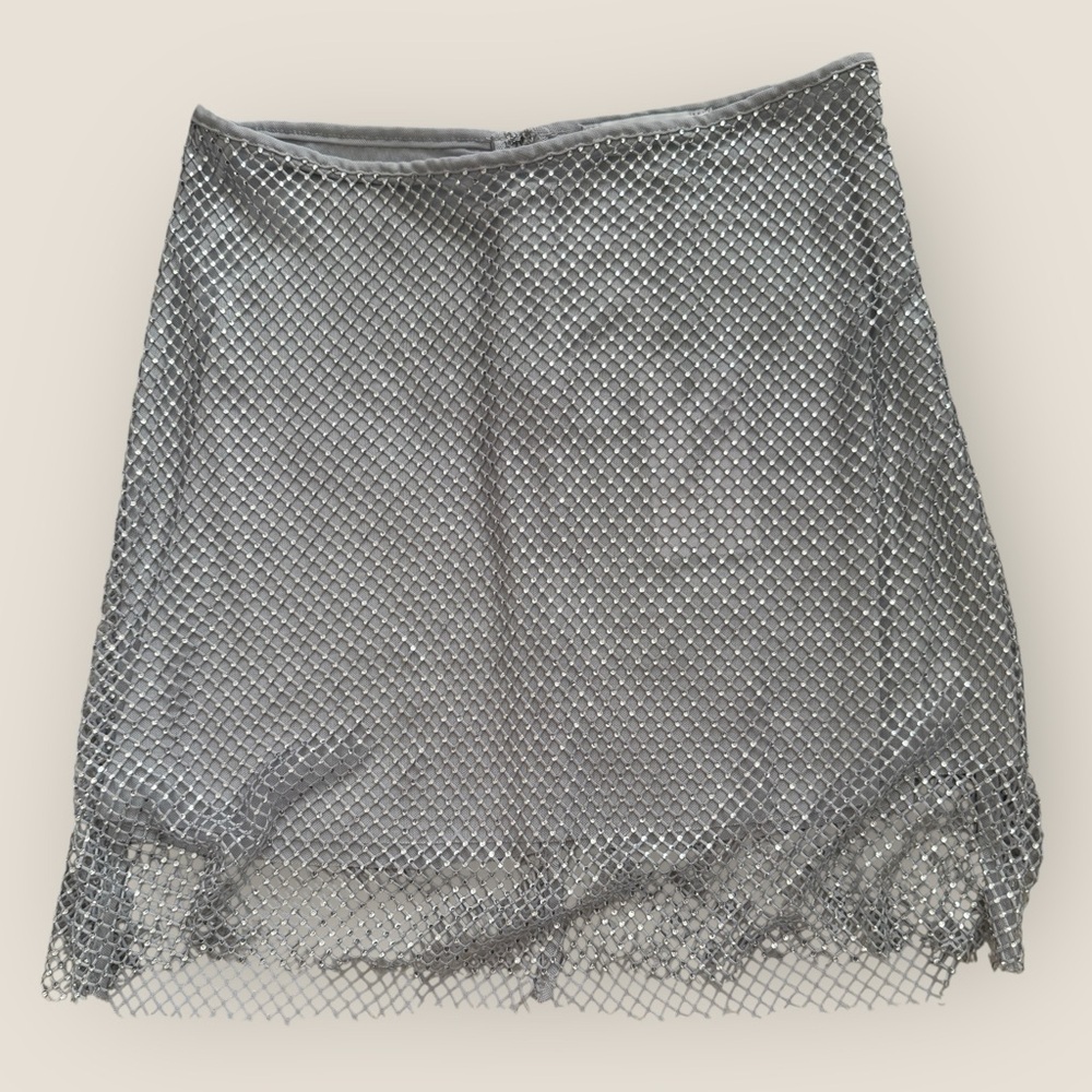 WeWoreWhat - Crystal Mini Skirt – Size 0 (NWT)
